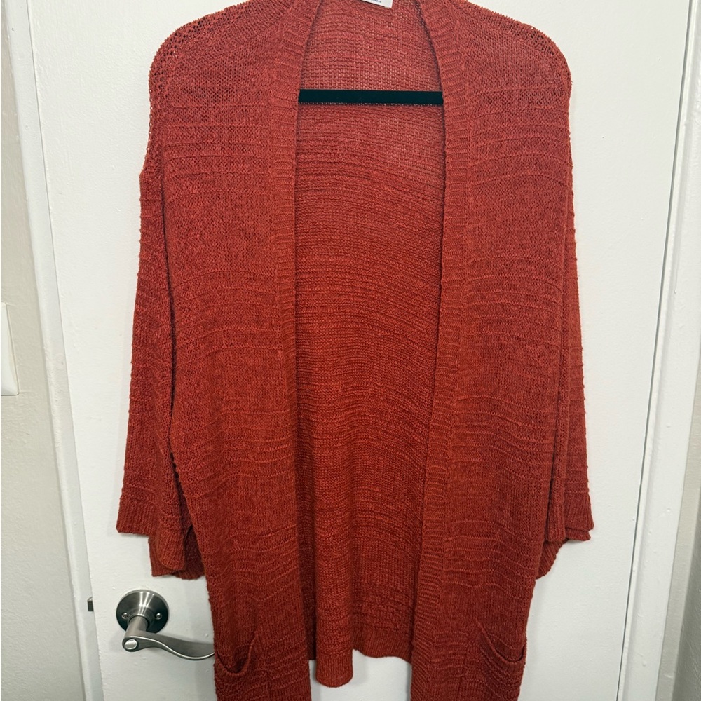 Old Navy Warm Rust Cardigan